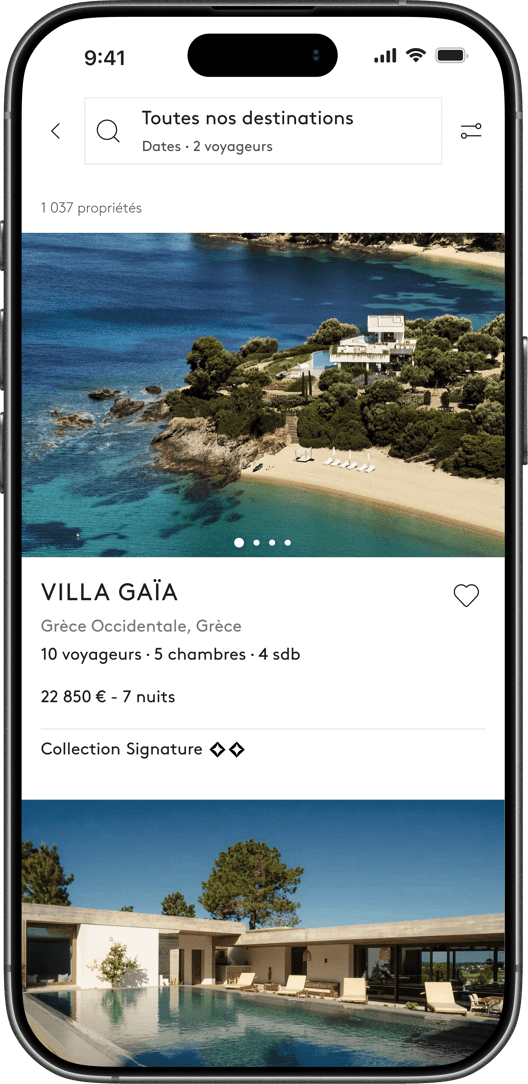 Villas de luxe de luxe animaux acceptés dans les Îles Ioniennes - Le ...