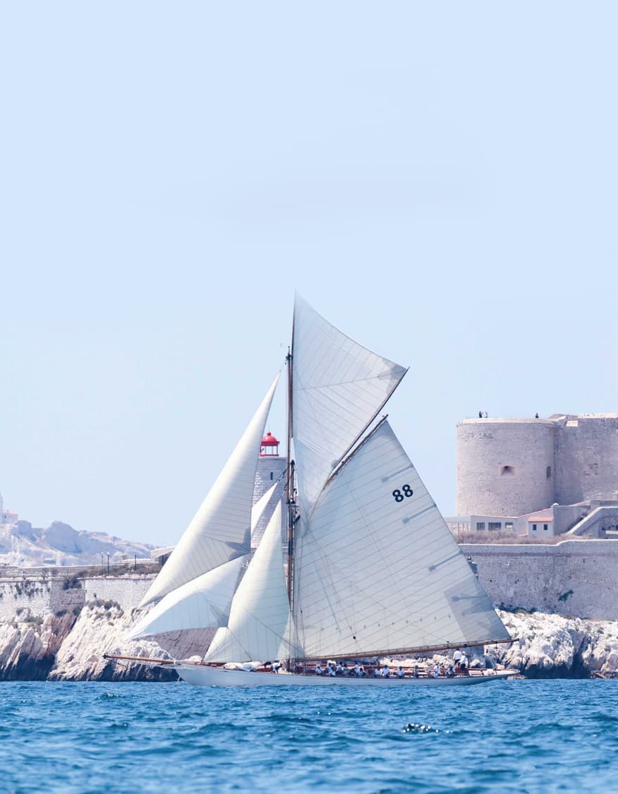 Sailing in Saint-Tropez