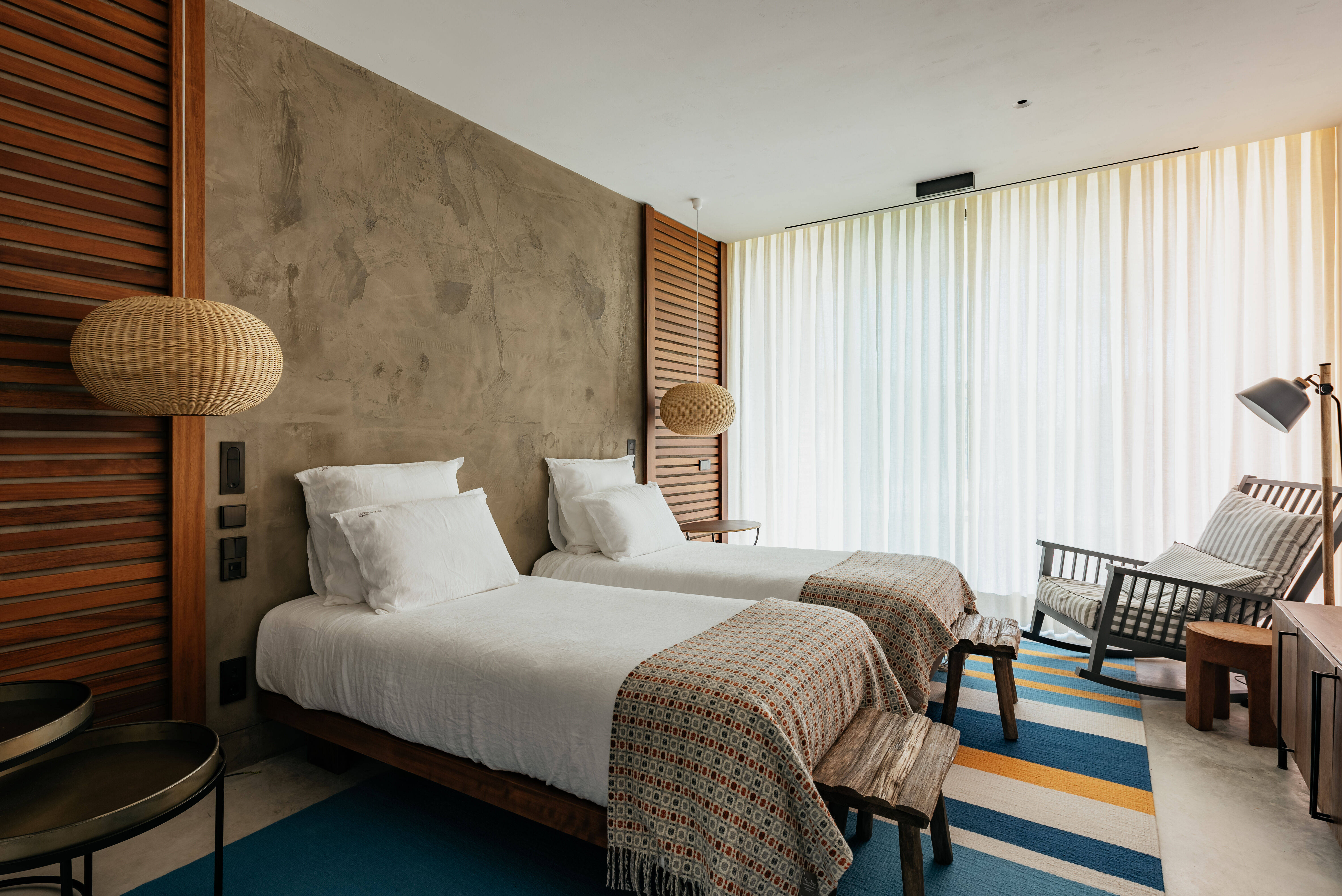 Bedroom 2 - Blue Double Room