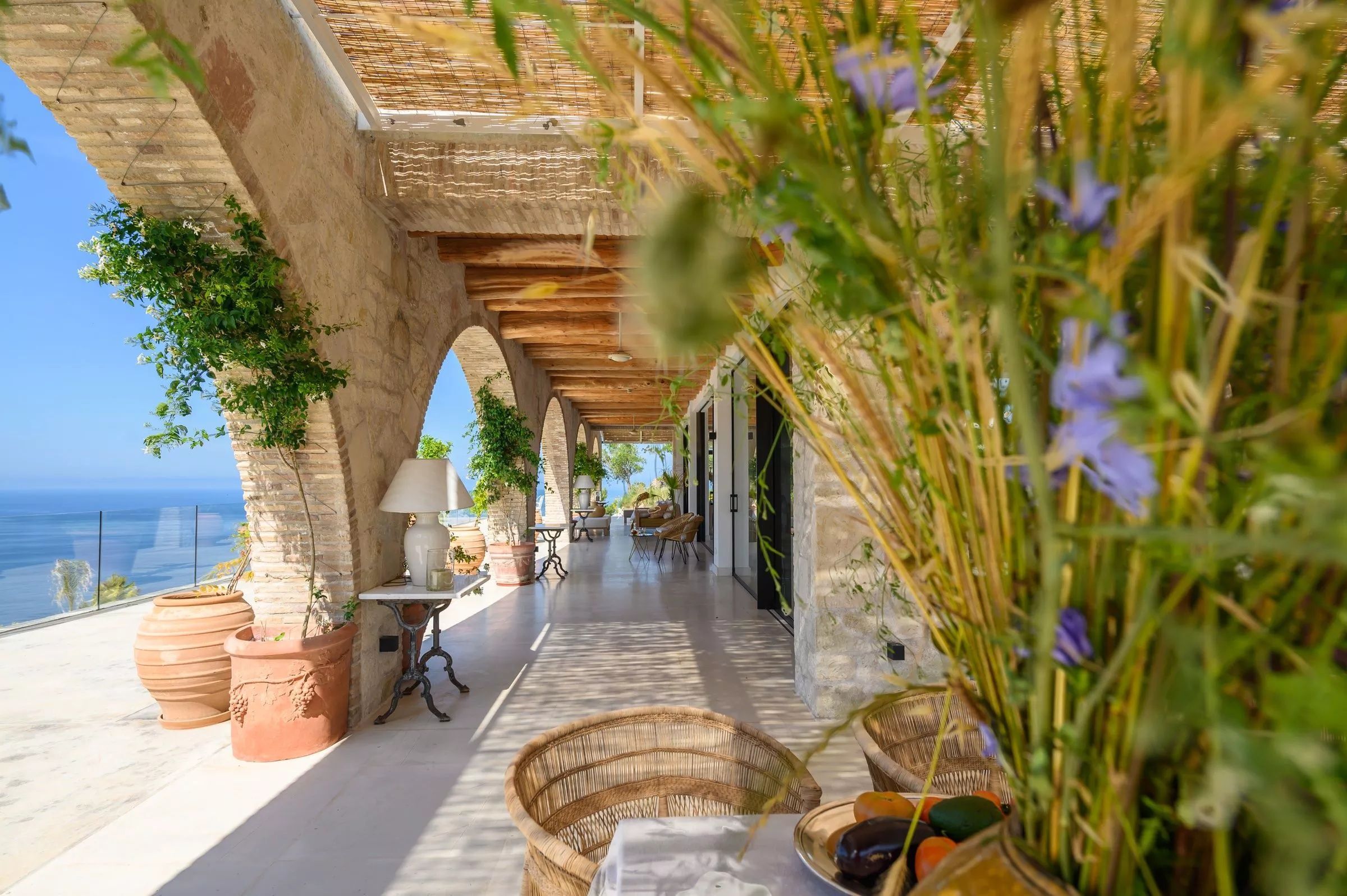 Locations villas luxe Corfou