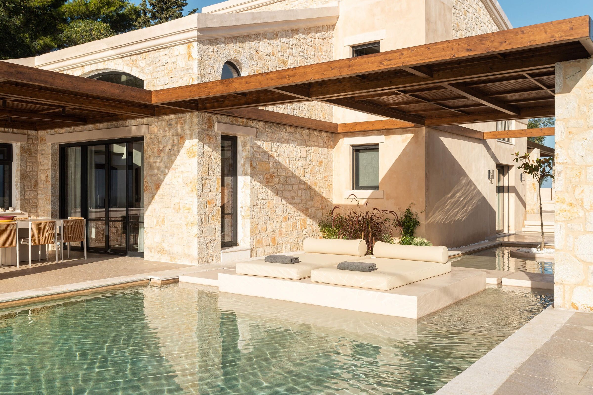 Locations villas luxe Corfou