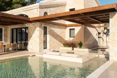 Locations villas luxe Corfou