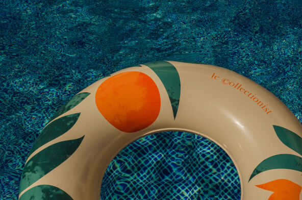 Sun-soaked pool living