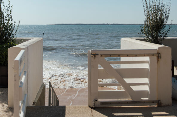 Waterfront villas