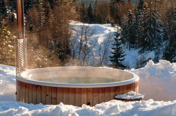 Chalets with a wellness space