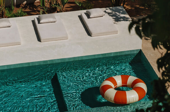 Piscines au soleil