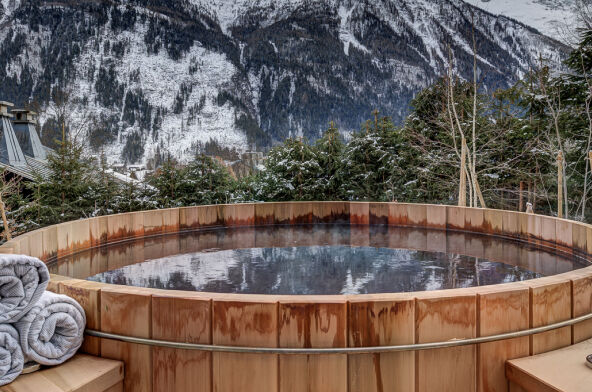 Chalets with a wellness space