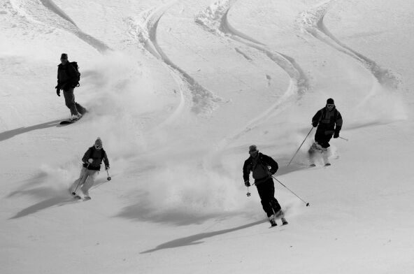 Ski-in ski-out chalets