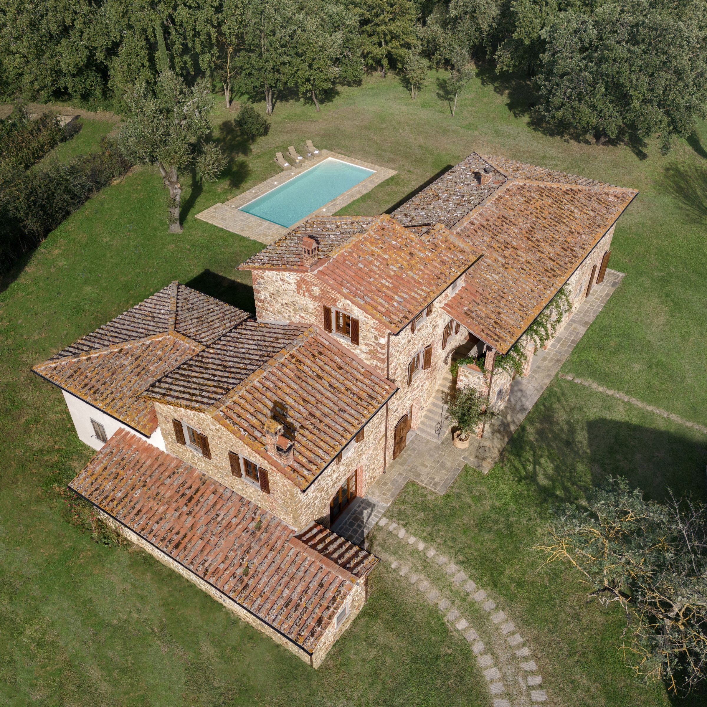 Villa Botanica in Province of Arezzo Le Collectionist