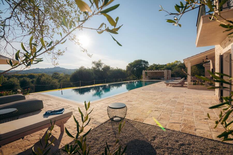 Pool and garden