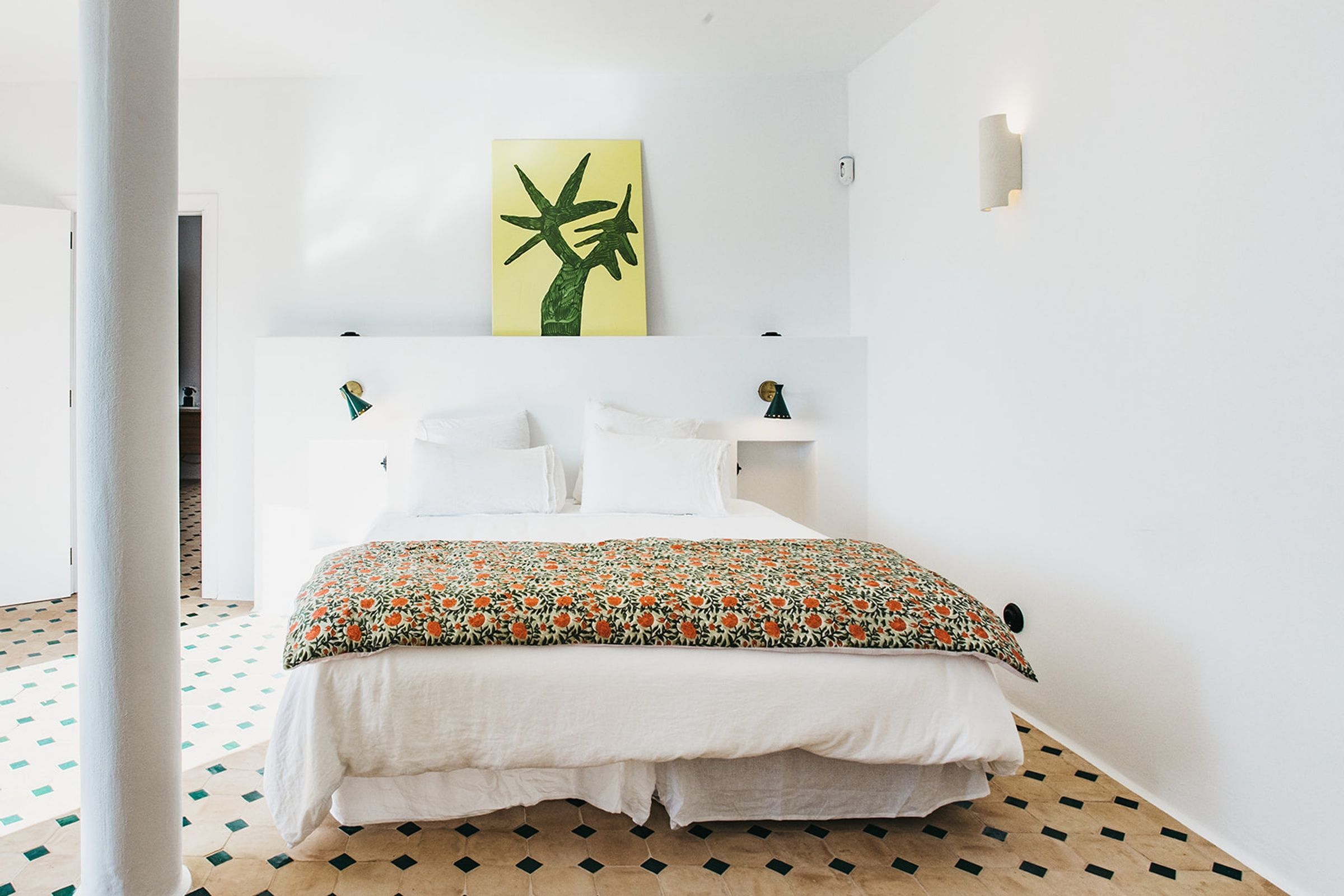 Bedroom 1 - access to the pool