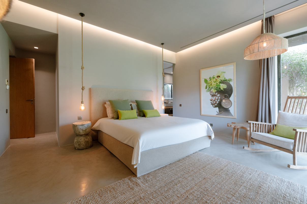 Villa rose des sables