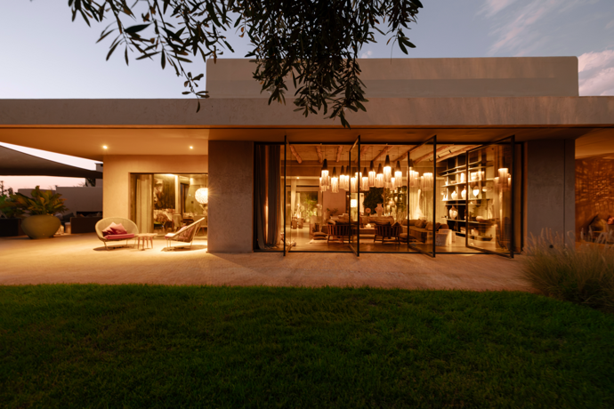 Villa rose des sables