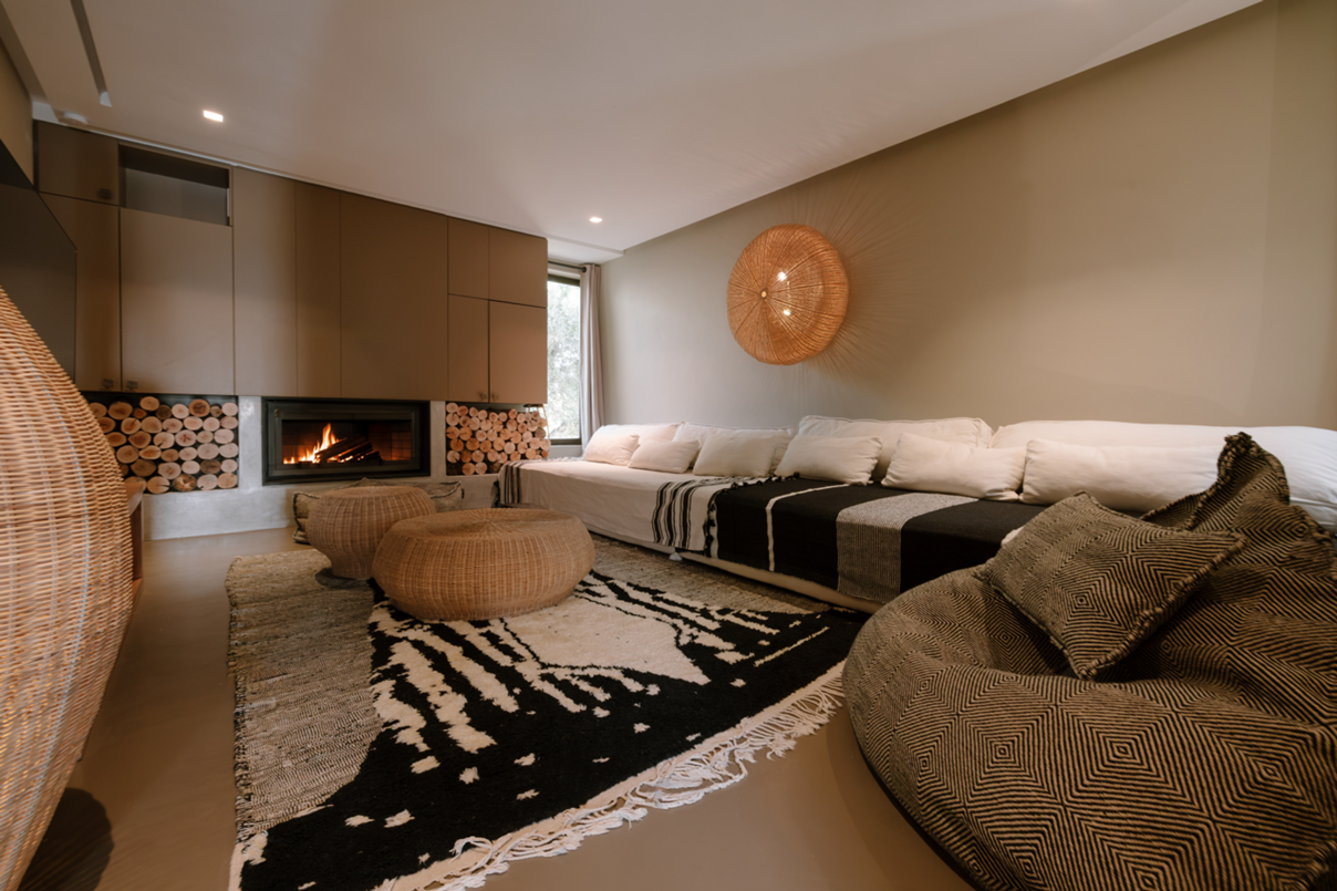 Villa rose des sables