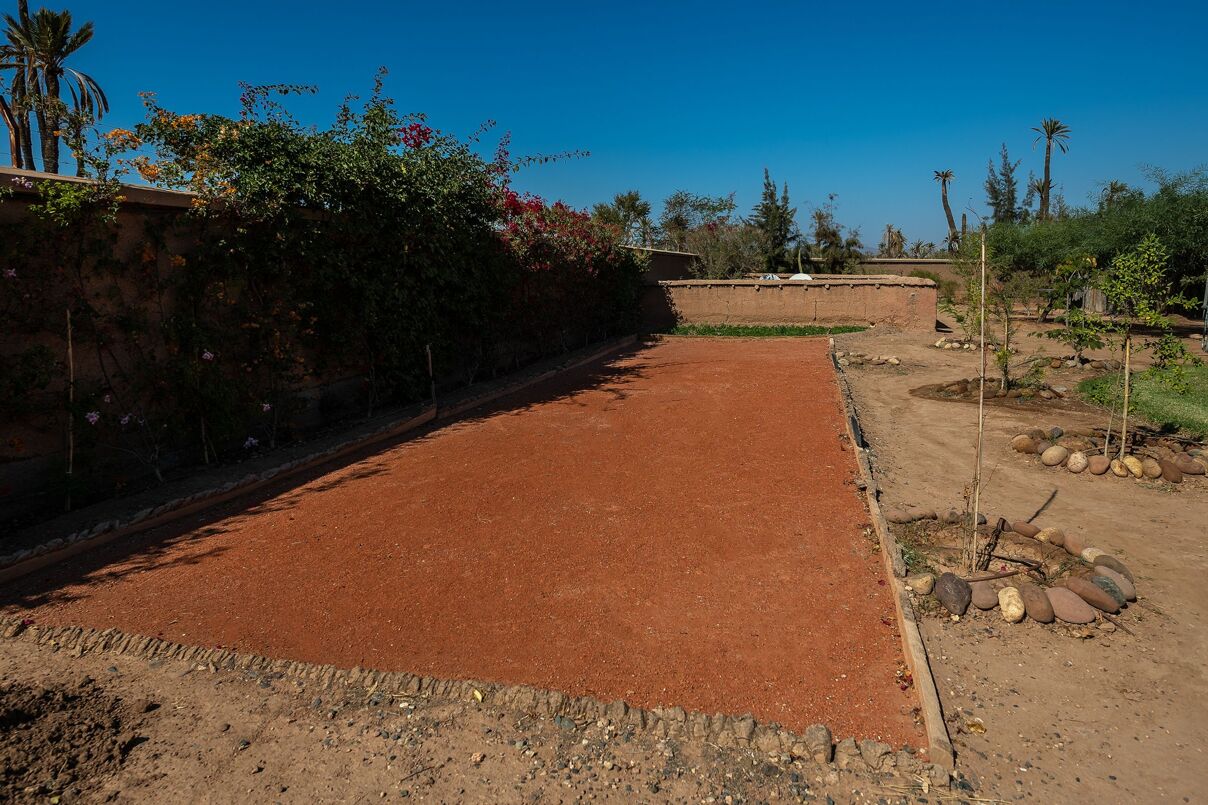 Villa rose des sables