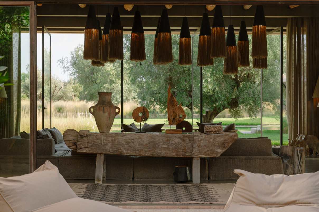 Villa rose des sables