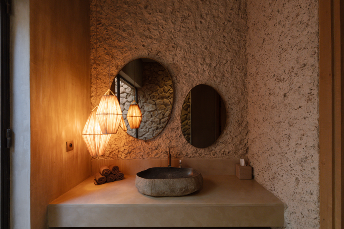 Villa rose des sables