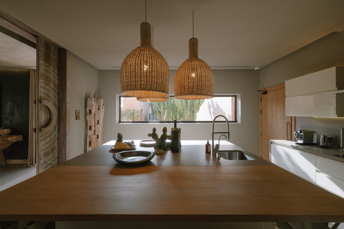 Villa rose des sables