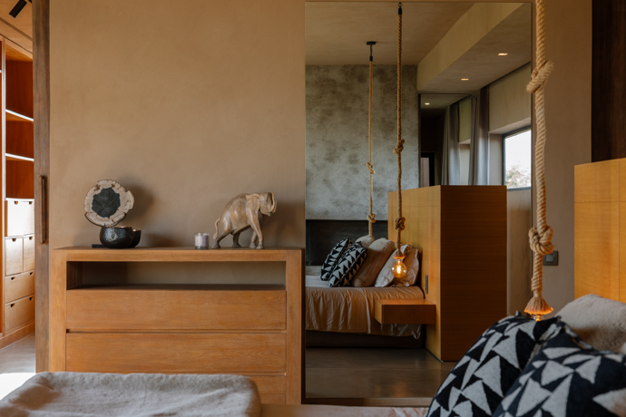 Villa rose des sables