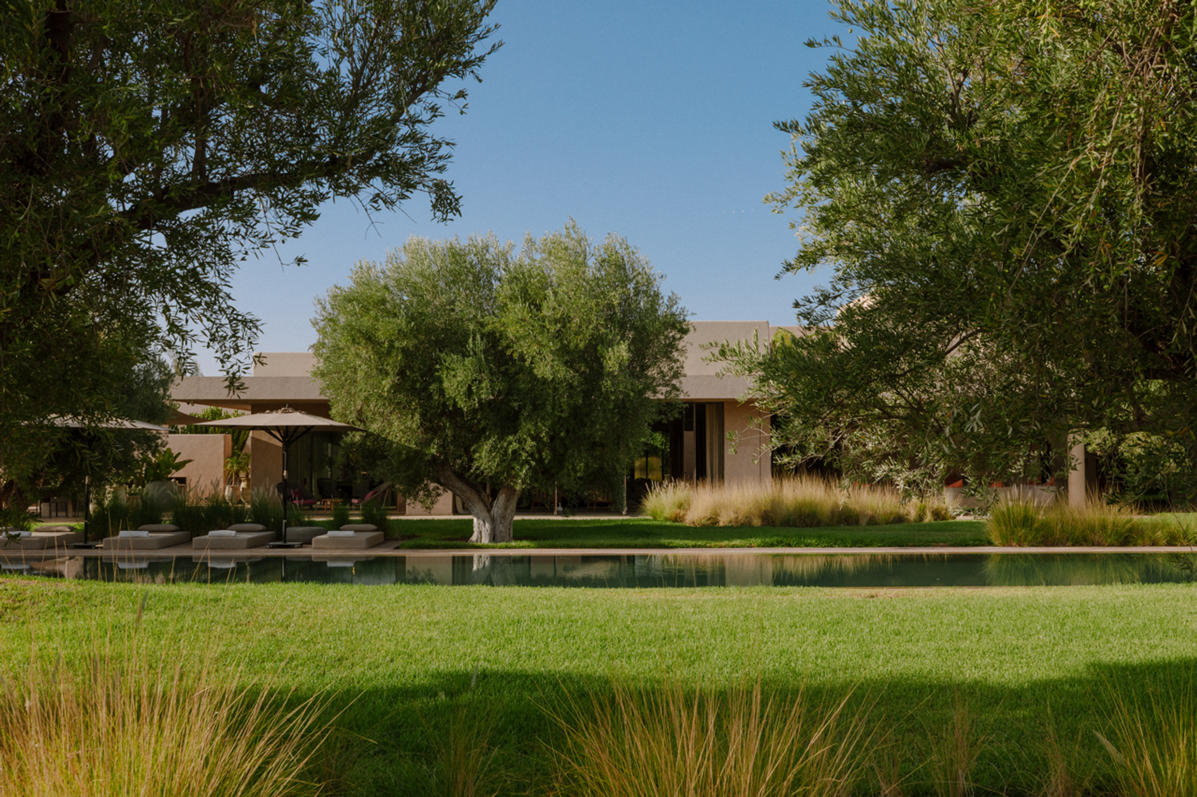 Villa rose des sables