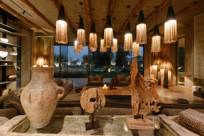 Villa rose des sables
