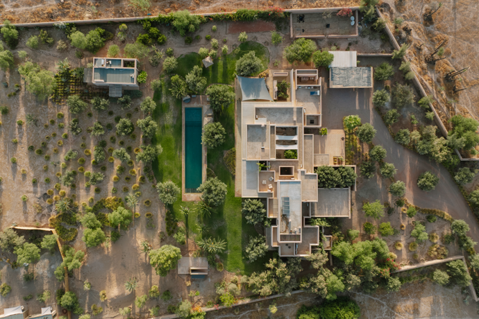 Villa rose des sables