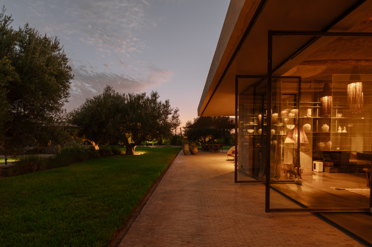 Villa rose des sables
