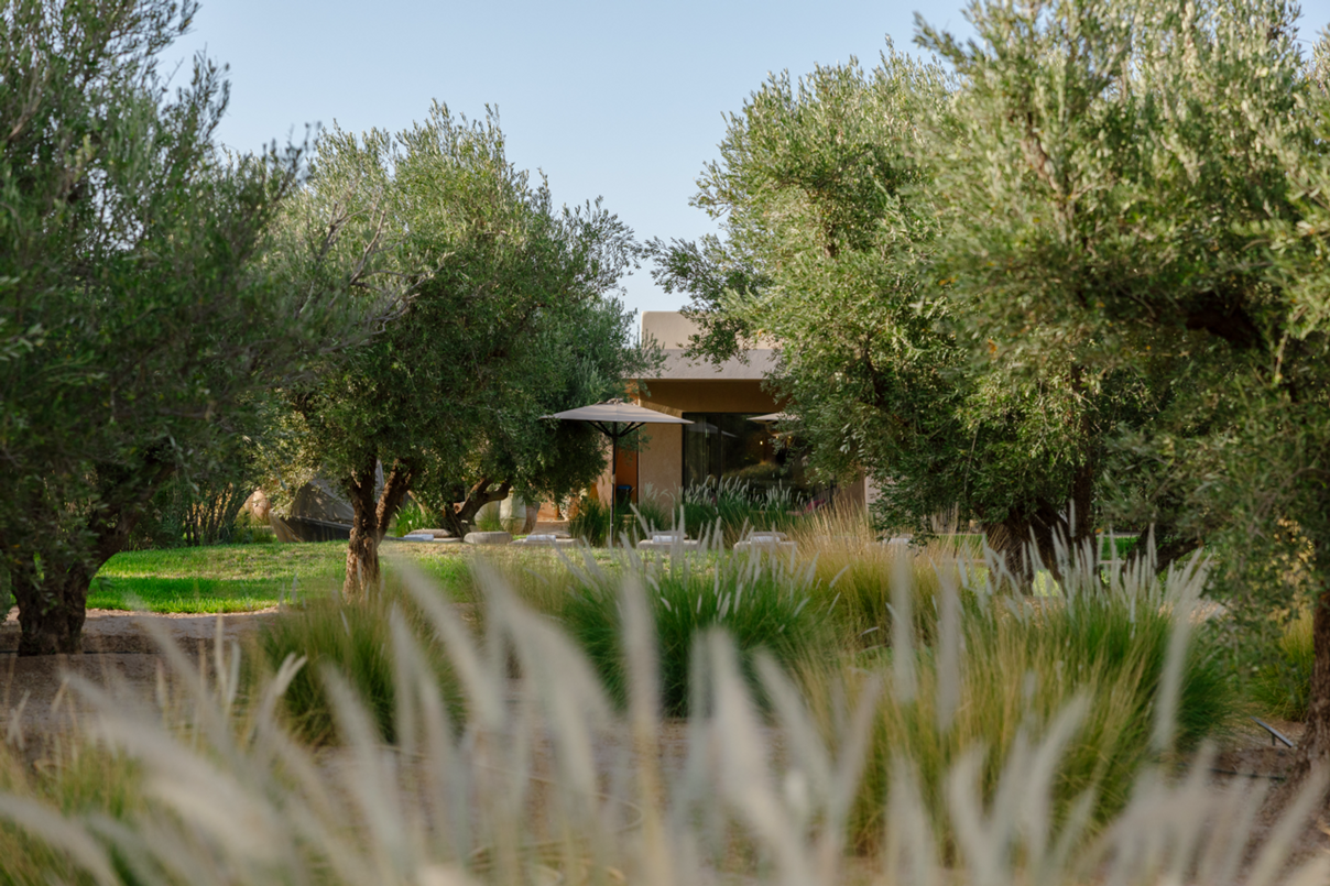 Villa rose des sables