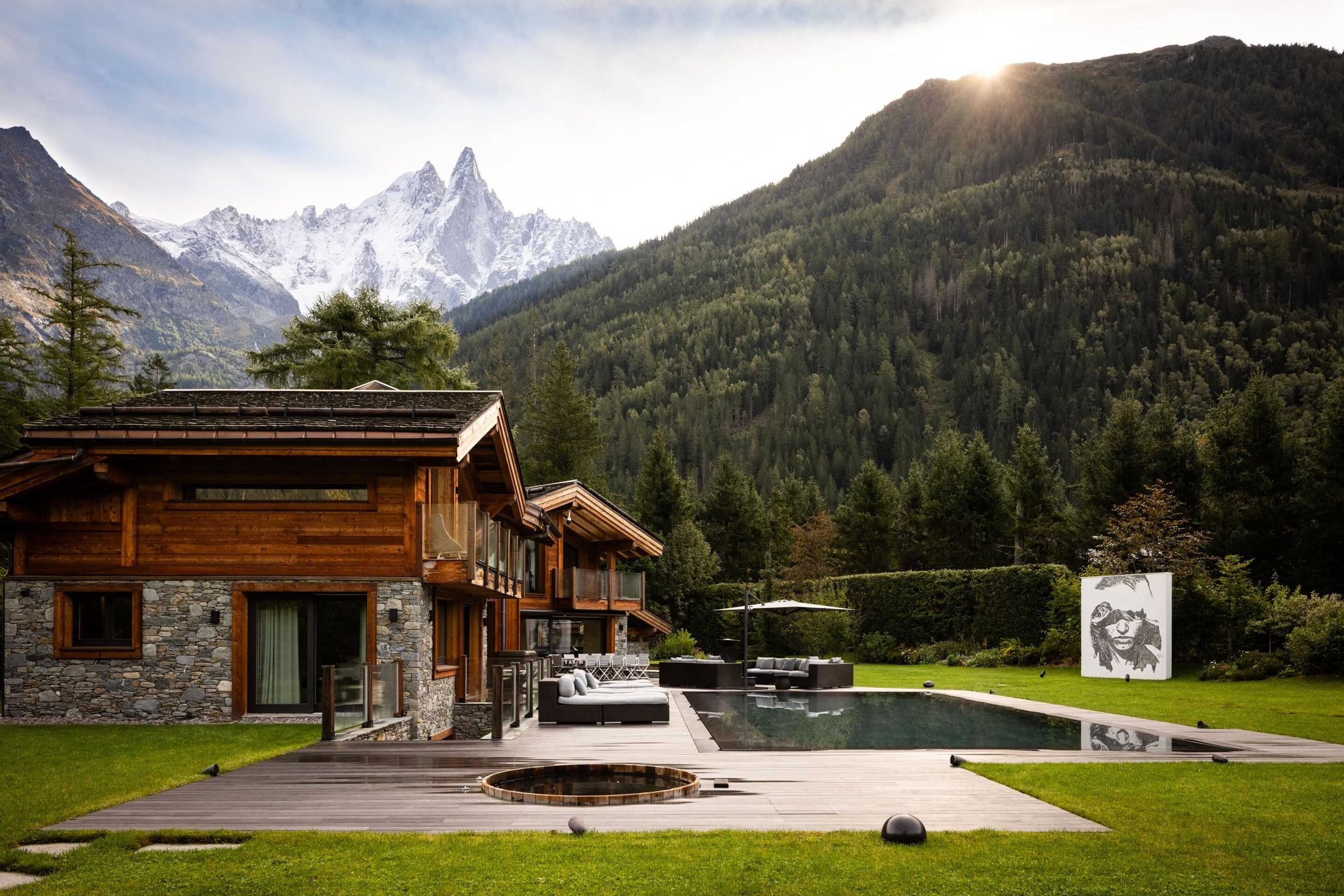 Luxury mountain summer chalets
