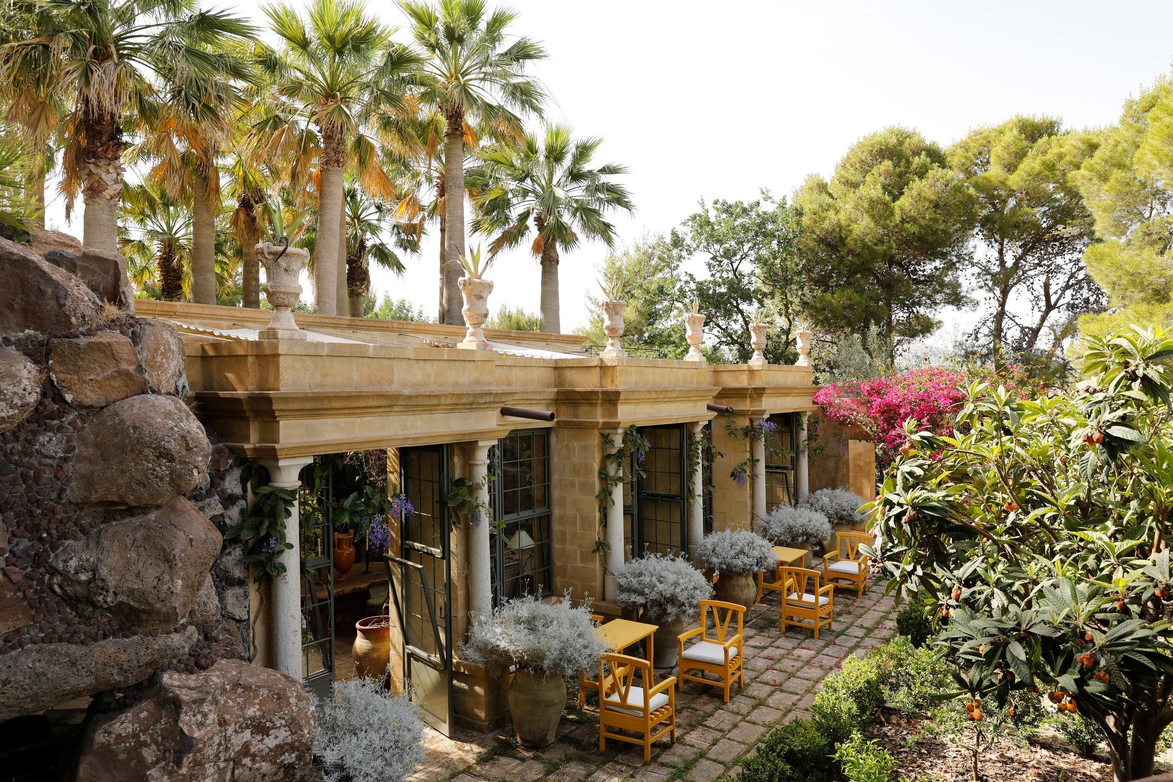 La Villa Del Tempio en Italie vue dans White Lotus