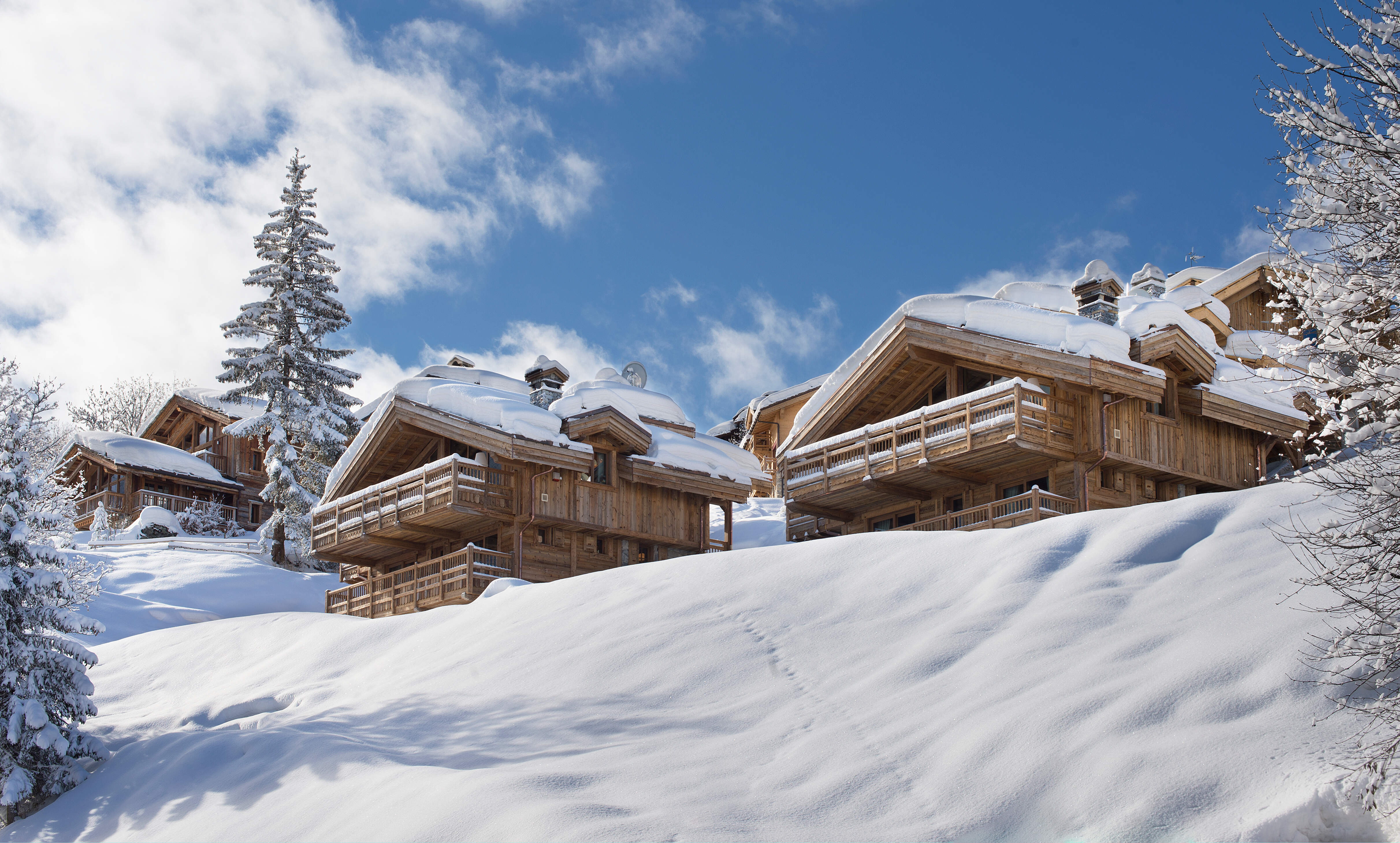 pasta Tot schade Chalet L'Or Blanc in Courchevel 1550 Le Village - Le Collectionist