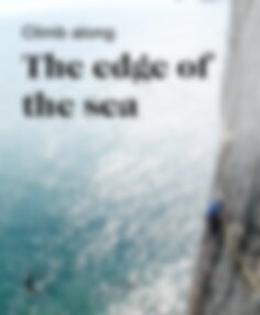  Climb along the edge of the sea
