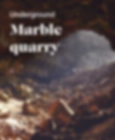 Underground marble quarry
