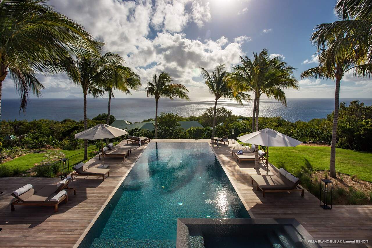 Villa Blanc Bleu In Saint Barthelemy Le Collectionist